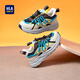 Hailan House HLA Children's Shoes 2026 New Children's Sports Shoes Boys' Mesh Lightweight Soft Sole Running Shoes Girls' Blue Green 28 Inner Length 18cm