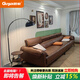 Gujia's new fishing lamp floor lamp living room sofa next to the French art modern shelf table lamp integrated regular model - iron tabletop - three-color dimming, domestic brand, official authentic product, ten years warranty