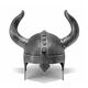Baixing's new big horn hat, Bull Demon King's hat, Anglo-Saxon noble helmet, performance collection ornaments, small lacquered silver