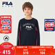 FILA Fei Nuan function FILA children's sweatshirt 2025 winter men's and large children's fleece tops
