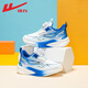 Pull back children's shoes children's sports shoes 2026 spring new knob student shoes boys breathable dad shoes casual shoes blue blue -0401 29
