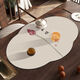 Pupan New Chinese Tea Towel Diatom Mud Water-Absorbent Quick-drying Tea Table Mat Home Tea Table Tea Set Coaster Insulated Drainage Mat Customized Zenyue-Special-Shaped Water-Absorbent Mat 50*60cm Wear-Resistant