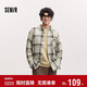 Semir shopping mall same style long-sleeved shirt men's pure cotton plaid jacket 2025 spring top loose 101125105106