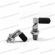 Ji Litian L-type handle knob plunger self-locking reset knob plunger stop pin standard carbon steel knob plunger M16