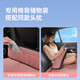 Nanbo Maru BYD Han Dmi car rear sleeping mat car mattress rear seat folding bed SUV children's car sleeping artifact Bentley brown + headrest * 1 free storage bag * 1 + fill BYD Han DMi special car