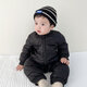 Disney (Disney) baby winter down jumpsuit for men and women, thickened winter outdoor clothing, plus fleece rompers, children's warm clothes, red down jumpsuit 36cm 100