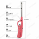 FACE MINI igniter long handle lighter ignition gun fire gun spray gun firework igniter firecracker artifact lighting firework artifact