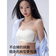 内衣女小胸聚拢无肩带抹胸冰丝凉感防滑不掉上托透气文胸 S 适用32/70AB