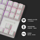 CHERRY Cherry MX8.2TKL mechanical keyboard wireless Bluetooth three-mode gaming e-sports color light backlight 87-key laptop comes with arms box three-mode white brown axis comes with arms box