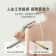 Keai Elements New Year’s Gift for Spring Festival Practical Healthy Gift Jade Easy Scraping Electric Meridian Brush Gua Sha Instrument Facial Gua Sha Board Shoulder, Neck and Back Dredge Meridians for Spleen and Stomach Transport Jade Easy Scrap + 1 Bottle of Ginseng, Ginger and Magnolia officinalis New Year’s Gift for Mom, Elders, Relatives and Friends Heart-warming High-end Health Gift