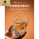Tuojin Whiskey Glass Crystal Glass Cup Bar Spirit Cup Set Classic Wine Glass Commercial Beer Cup New Bingfeng Blooming Cup - 6 Pack 300ml