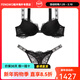 Victoria's Secret Victoria's Secret LOGO Rhinestone Decorated Bra Comfortable T-string Underwear Set Women's Black Suit (Black) S 34A+(75A+S)