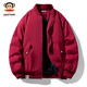 Paul Frank Hong Kong Style Retro Casual Cotton Clothes Men's 2026 Spring New Loose Comfortable Trendy Brand Versatile Warm Fashion Tops Burgundy Cold Warmth M Recommended 90-120 Jin Jin equals 0.5 kg