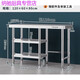 Tuojin gas tank storage rack stainless steel stove stand kitchen gas stove shelf cutting vegetable and meat operation table three layers can be placed extra thick length 100 width 40