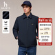 HAZZYS Men's Winter Clothes Lapel Executive Jacket Thick PHIZ Series Detroit Down Jacket Men