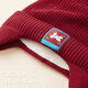 Betis children's hat New Year's style boys and girls go out woolen hat baby Chinese style new style knitted ear protection hat red 6 months-3 years old recommended head circumference 44-48cm