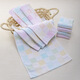 Full strength 3-pack free pure cotton gauze square towels, infant and toddler saliva towels, kindergarten small square towels, hand towels, small towels, pure cotton towels wholesale, mixed color 3-piece set 25*25