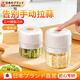 TYZAYR Japanese cordless electric garlic masher, garlic masher, ginger garlic masher, small grinder, garlic cutter, minced meat, simple upgraded model, upgraded Type-C interface 150ml