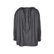 LESS 2026 spring new long-sleeved loose straight shirt 2Q121524H 070 dark gray S