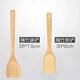 Yusenyi bamboo spatula, special cooking spatula, wooden spatula, household high temperature resistant wooden silicone wood spatula, kitchen utensils, bamboo spatula, non-stick pot, the most sold Nanzhu, curved handle, spatula + frying spatula