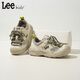 LEE KIDS children's shoes spring new children's mesh running shoes outdoor mountaineering sports shoes for men and women Khaki 36