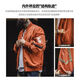Madden Workwear Fire Pulse MA1 Jacket Bomber Bomber Pilot Jacket Thin Baseball Jacket Men's Spring Brick Red + Thunderbird Chapter S