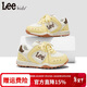 LEE KIDS children's sports shoes, men's and women's running shoes, 26 spring new running shoes, non-slip, wear-resistant moral training shoes, casual shoes, yellow 36, inner length 23.4cm, suitable for feet 22.4-22.9cm long