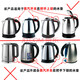 Universal electric kettle base thickened high-quality kettle chassis with cable high-power rubber plate electric kettle accessories white base universal chassis plug cord can be stored