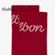 MALBON New Year's Gift Golf New Year's Red LOGO Versatile Socks New Style Launched Red OS