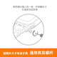Chercheur adapté à Little Genius Children's Telephone Watch Strap Accessoires Y01AY03Q1ARCZ1SZ12356 Écrou de vis Z7Z8 Little Genius General Vis Silt Silver * 2 + Tournevis