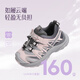 Tongmeng Sunny Children's Sports Shoes Girls Hiking Shoes 2026 New Spring Little Girls Running Shoes Non-Slip Light Casual Shoes