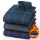 Winter warm shirt men's business casual plus velvet thickened long-sleeved shirt no-iron anti-wrinkle workwear top for young and middle-aged people 189-37 no-iron anti-wrinkle 41 recommended 130-145 Jin Jin equals 0.5 kg