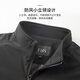 Shanshan three-proof fabric New Year's jacket men's spring and autumn business casual commuting stand collar comfortable men's clothing