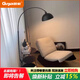 Gujia's new fishing lamp floor lamp living room sofa next to the French art modern shelf table lamp integrated regular model - iron tabletop - three-color dimming, domestic brand, official authentic product, ten years warranty