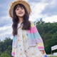 EP YAYING children's clothing 2026 spring new fake two-piece short-sleeved large skirt casual dress for girls, pink 120