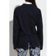 Dsquared2 Women's Suit Warm and Durable Dark Blue Work Commuter Jacket Simple Dark Blue One Size | 2XS