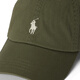 Polo Ralph Lauren Unisex 26 Spring Cotton Khaki Baseball Cap RL54282 300-Flower Green ONE