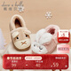 Davebella David Bella children's slippers 2022 children's shoes girls warm cotton slippers winter male baby home shoes DB4224705 little rabbit 23 size
