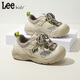 LEE KIDS children's shoes spring new children's mesh running shoes outdoor mountaineering sports shoes for men and women Khaki 36