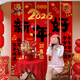 Xushansi 2026 Happy New Year of the Horse Atmosphere Layout Banner Hanging Cloth Spring Festival New Year Flavor Living Room Shop Scene Decoration Hanging Cloth + Box Combination 12 Free Full Set of Accessories