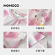 Mami Maca (MOMOCO) children's T-shirt summer girls short-sleeved sweet fashion T-shirt white 105