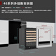 Zhuo Jieao embedded constant temperature wine cabinet personalized customized external door panel household small silent air-cooled variable frequency compressor refrigerator living room constant temperature red wine cabinet wine cabinet 820 high | intelligent voice-controlled door | variable frequency | adjustable spacing shelf 46 bottles 820 high | intelligent voice-controlled door | frequency conversion | adjustable spacing shelf