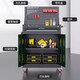 Shopkeeper Auto Repair Tool Cart Drawer Hardware Repair Push Box Multifunctional Mobile Heavy Tool Cabinet Tool Box Tool Rack Dark Night Green One-Pull Tool Cart + Hanging Plate