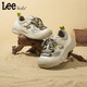 LEE KIDS children's shoes spring new children's mesh running shoes outdoor mountaineering sports shoes for men and women Khaki 36