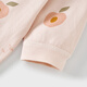 Tongtai (TONGTAI) baby jumpsuit spring and autumn pure cotton newborn clothes for men and women baby bottoming pajamas and rompers pink 90cm