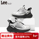 LEE KIDS children's sports shoes men's and women's running shoes 26 spring new running shoes non-slip wear-resistant casual shoes silver gray 26 inner length 17.3cm suitable for feet 16.3-16.8cm
