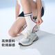 Onmygame children's breathable sports socks boys and girls basketball stockings deodorant socks plain white one size