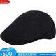 Levi's Gentleman Hat Men's Hat Spring and Autumn Beret Duck Bill Casual Cotton Fashion JXBJ Chinese Valentine's Day Gift Hat Black-Black Classic XL L