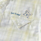 DAVE&BELLA boys plaid shirt 2026 spring new baby boy shirt children's long-sleeved bottoming shirt children's top blue and yellow plaid in stock 80 cm (recommended height 73-80cm)