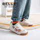 Belle Children's Shoes 26 Spring New Boys Toddler Shoes Girls Sports Shoes Casual Shoes Baby Shoes Beige/Green 24